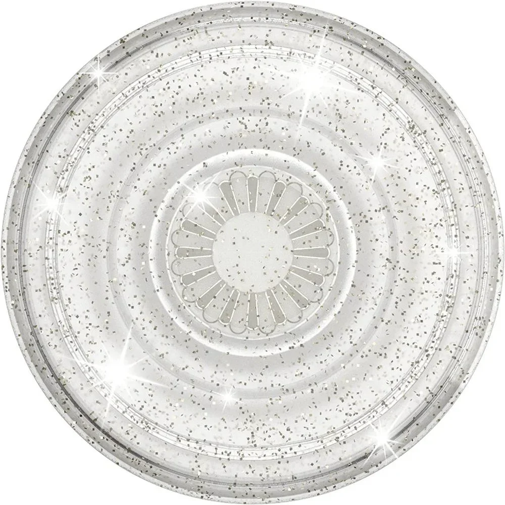 PopSockets PopGrip Silver sparkly Phone Grip